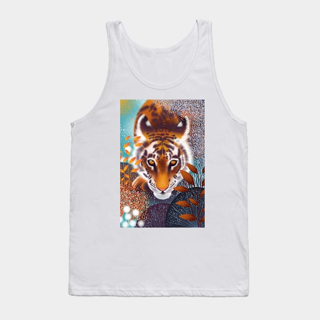 Wild Tiger Tank Top by lambsandwolves